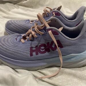 Hoka Women's Athletic Shoes - Lavender and Rose